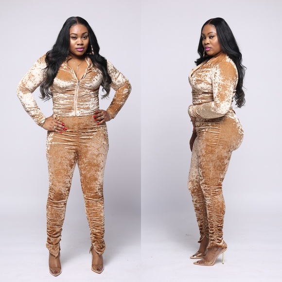 Other - Champagne 2 piece tracksuit